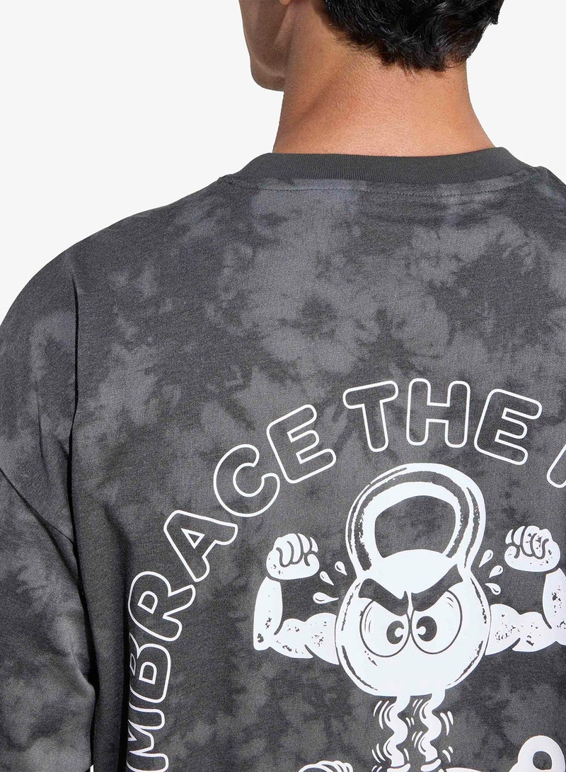 اديداس تيشيرت تدريب برسومات بتقنية كلايماكول - Image 4