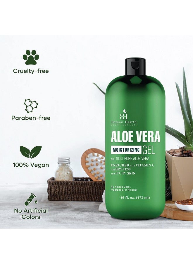 بوتانيك هيرث جل سائل من الصبار النباتي المهدئ - من الصبار الطبيعي النقي 100% والمُعصر على البارد، 16 أونصة سائلة - Image 5