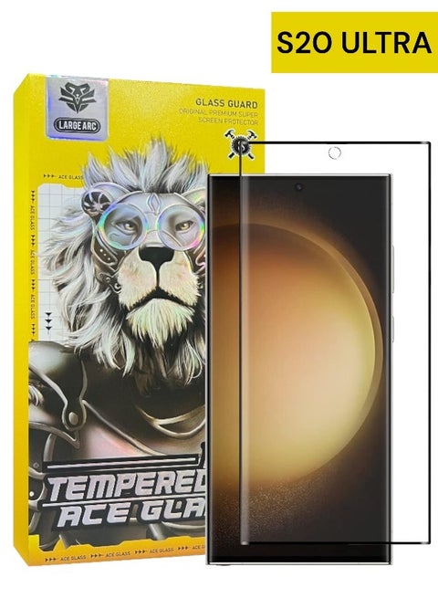 Glass Guard screen protector for Samsung Galaxy S20 Ultra with full coverage from edge to edge (matte, anti-dust, anti-fingerprint)