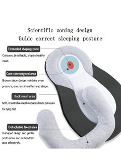 Generic Baby Lounger Pillow, Baby Pillows for Sleeping for Newborn, Baby Snuggle Nest Sleeper Lounger for Newborn with Soft & Breathable Head Support Pillow for Newborn Prevent Flat Head  - Image 3