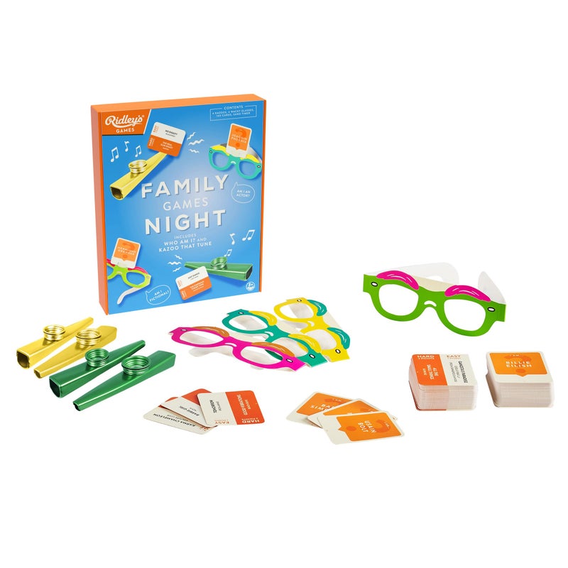 Ridley's Ridleys Family Games Night Includes 2 Games Kazoo That Tune and Who Am I PartyGroup Games Ideal for Ages 8 Includes All Needed Supplies and Instructions Makes a Great Gift Idea - Image 3