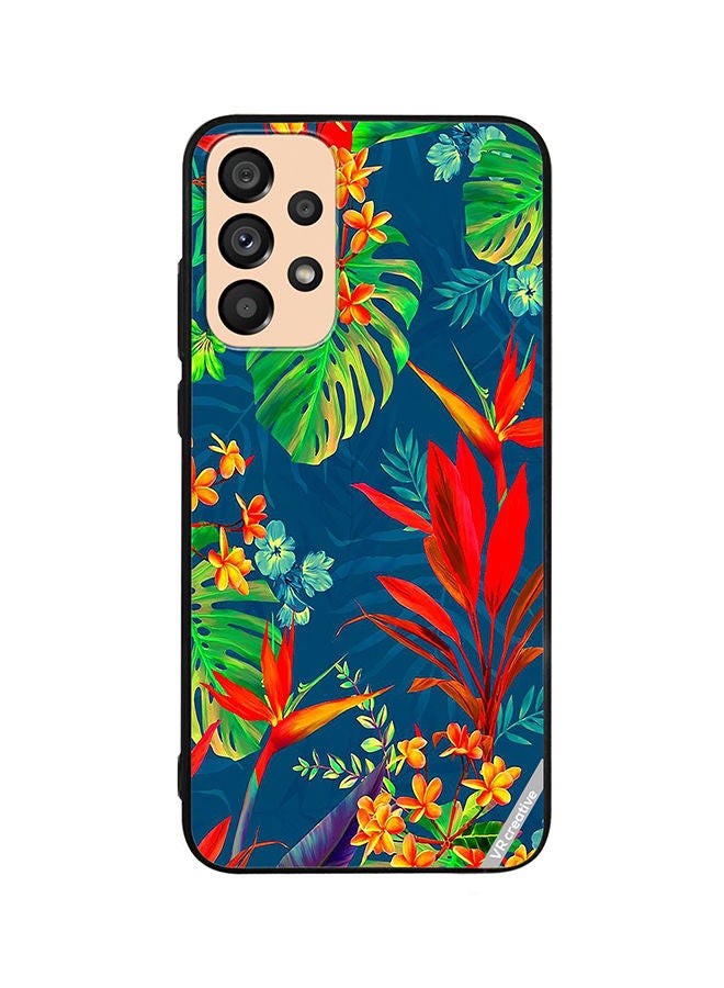 VR CREATIVE Protective Case Cover For Samsung Galaxy A53 5G Flower Design Multicolour - Image 1