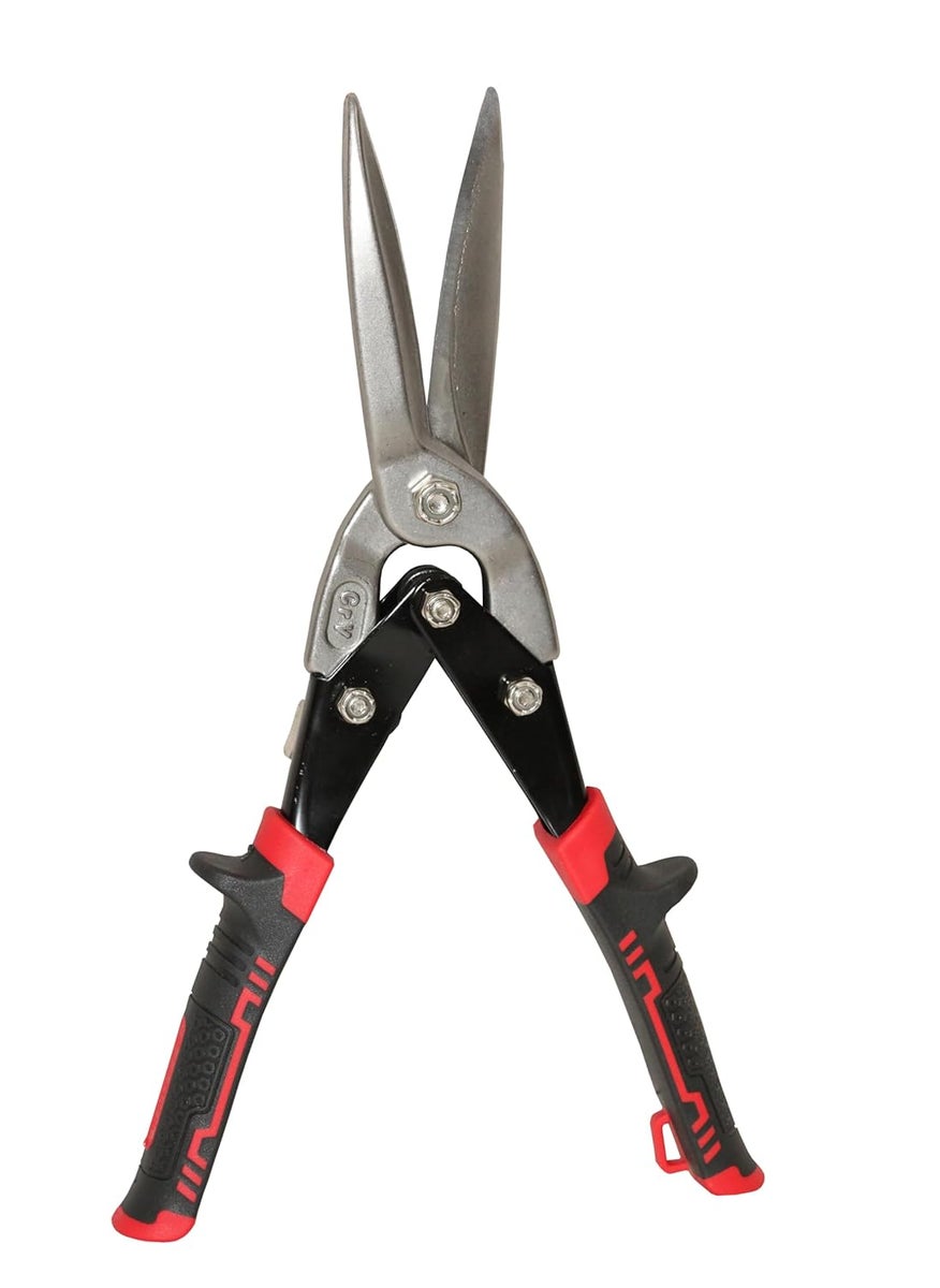 Digital Craft Digital Craft 12Inch Tin Sheet Metal Snip aviation scissor industrial industry work iron plate cut shear household tool Long Jaw  - Image 1
