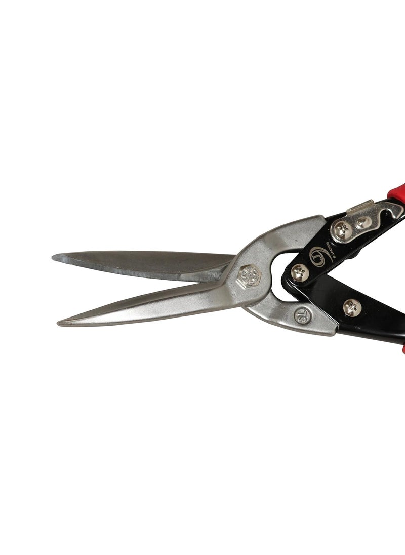 Digital Craft Digital Craft 12Inch Tin Sheet Metal Snip aviation scissor industrial industry work iron plate cut shear household tool Long Jaw  - Image 3