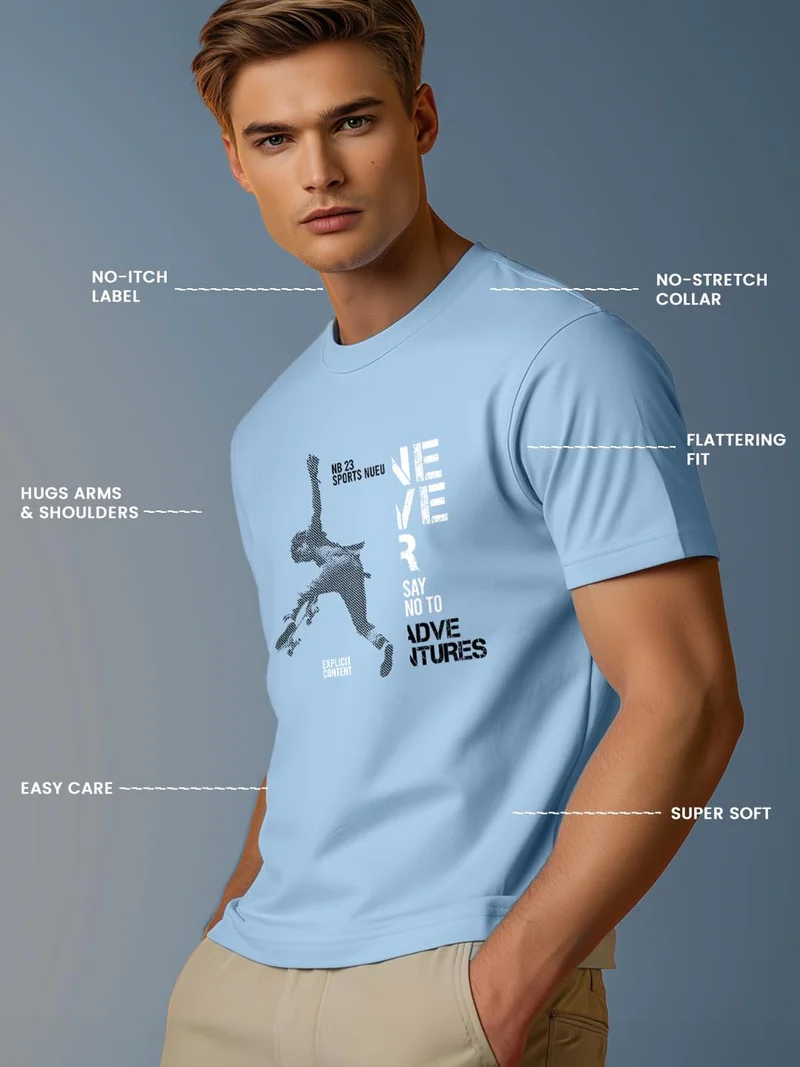 نوبيرو Cotton T-Shirts Combo Pack for Men - 3 Pieces