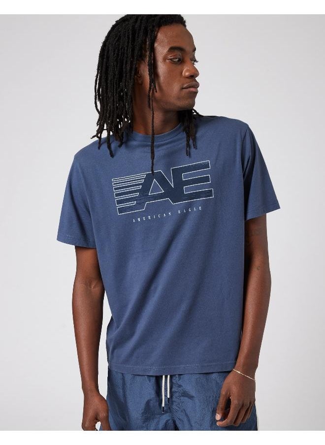 American Eagle Graphic Crew Neck T-Shirt  - Image 1