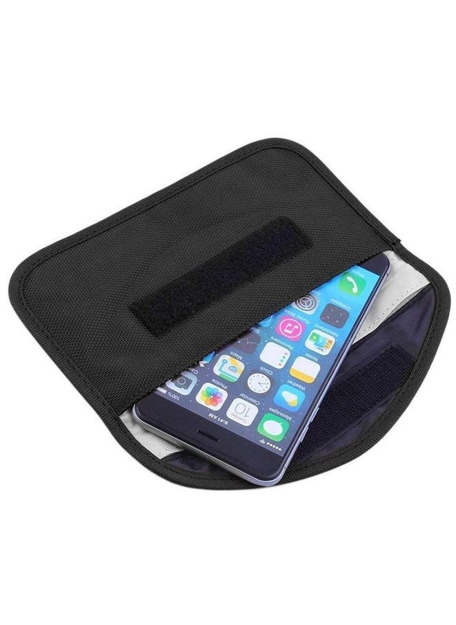 FASHION MANIA - RFID Signal Blocking Bag Shielding Pouch Wallet Case for Cell Phone Privacy protectionion and Car Key FOB - Image 1