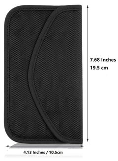 FASHION MANIA RFID Signal Blocking Bag Shielding Pouch Wallet Case for Cell Phone Privacy protectionion and Car Key FOB  - Image 4