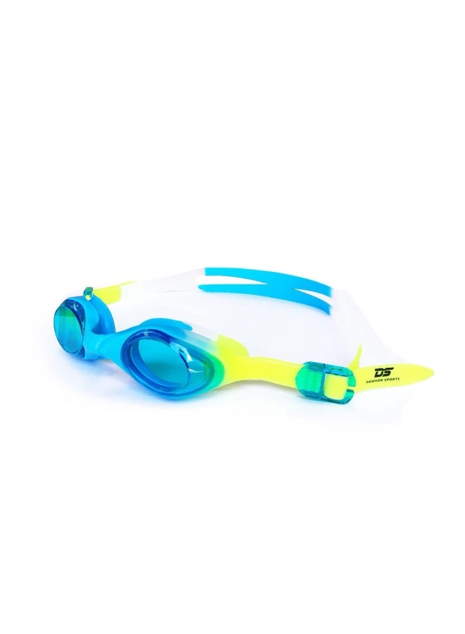 DAWSON SPORTS Dawson Sports Junior Swimming Goggles (Blue/White/Yellow)