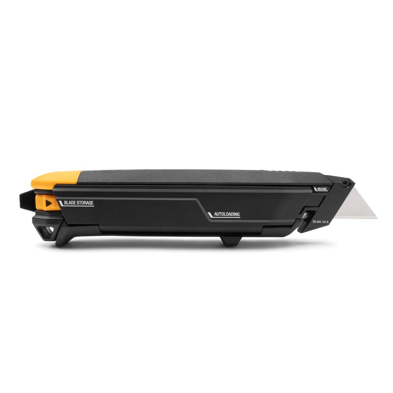 ToughBuilt â€“ Autoloading Utility Knife, Heavy-Duty Retractable Knife with Built-In Blade Magazine, Quick-Change Mechanism, and All-Metal Construction (TB-H4-10-A) - Image 2