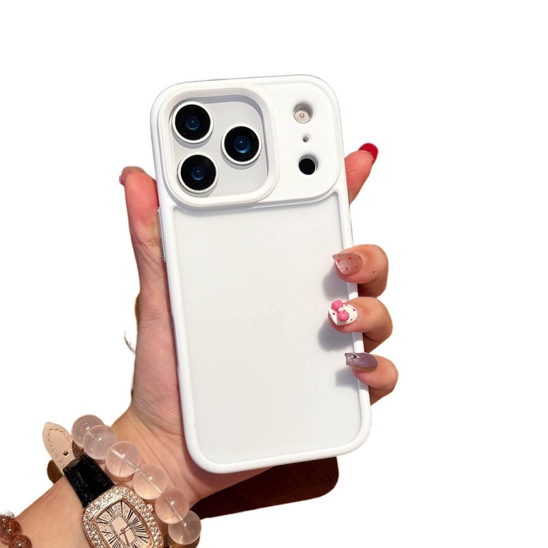 غطاء واقي بTPU+PC لـ iPhone 11 Pro مع حماية من السقوط وملمس ناعم مع مقاوم للصدمات مع لمسة نهائية غير لامعة مع شبه شفاف باللون أسود بظهر شفاف من مادة TPU باللون الأسود - Image 3