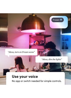 Lifx LIFX Color A19 800 lumens Billions of Colors and Whites WiFi Smart LED Light Bulb No Bridge Required Works with Alexa Hey Google HomeKit and Siri 2Pack  - Image 5