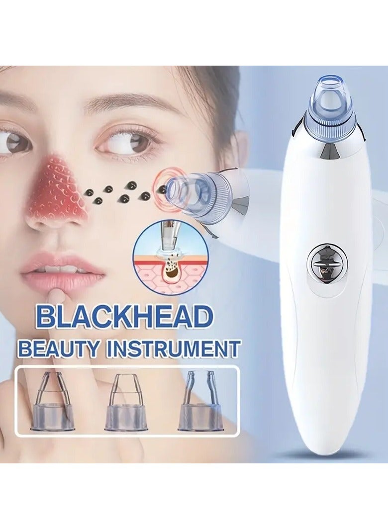 Goolsky Blackhead Vacuum Remover, Powerful Portable Facial Pore Cleaner With 4 Probes, Remove Blackhead In Gentle And Safe Way - Image 1