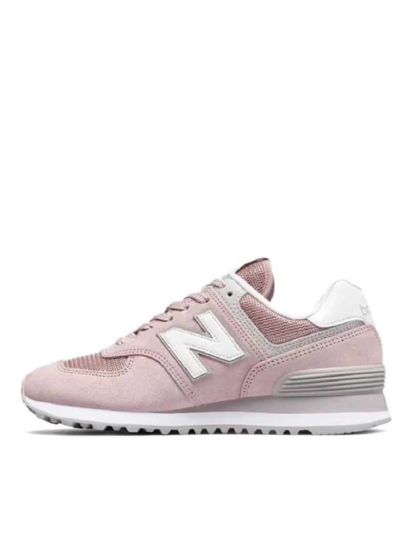 New Balance 574 Classic Causal Colorblock Sneakers Pink - Image 1