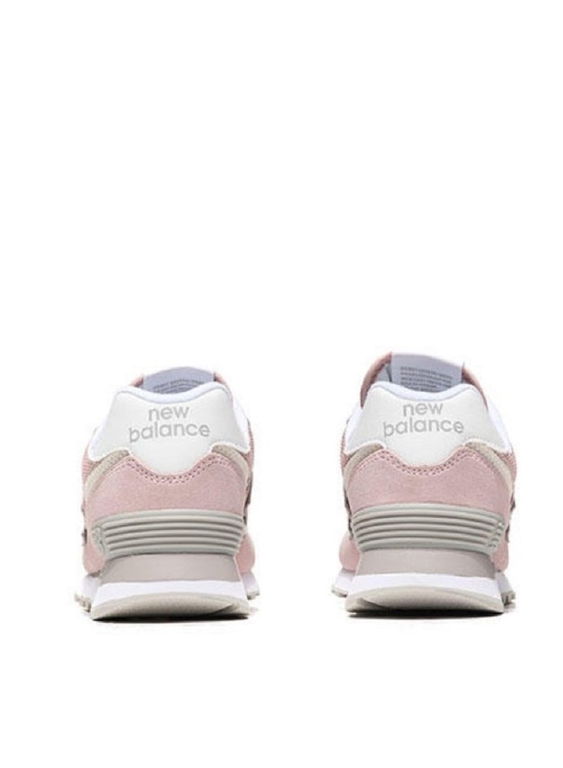 New Balance 574 Classic Causal Colorblock Sneakers Pink - Image 4