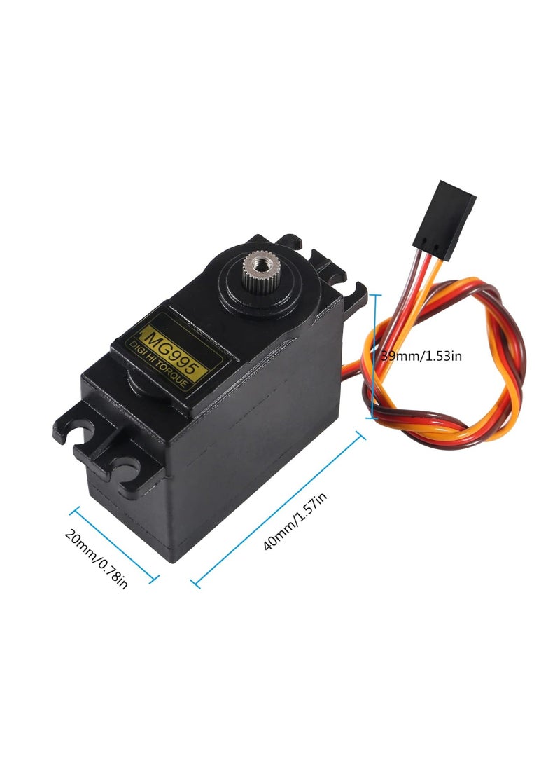 Generic MG995 Digital 180° High Torque Metal Gear Servo Motor  - Image 2