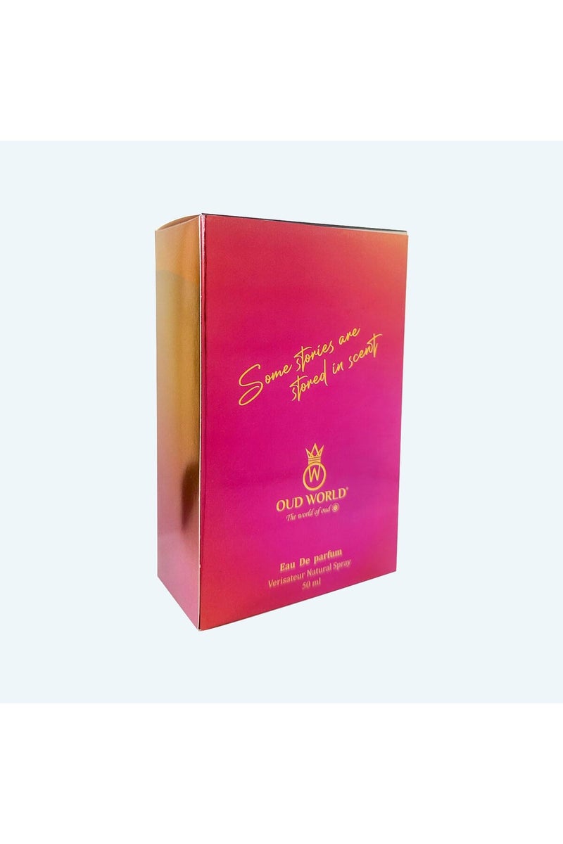 OUD WORLD Vibe Collection Lavender Pink Luxury Niche Perfume | Long-Lasting Fruity Floral & Woody Fragrance | Unisex Scent with Premium Notes | Arabian Oud Inspired Elegance | Best Perfume Size- 50ml - Image 3