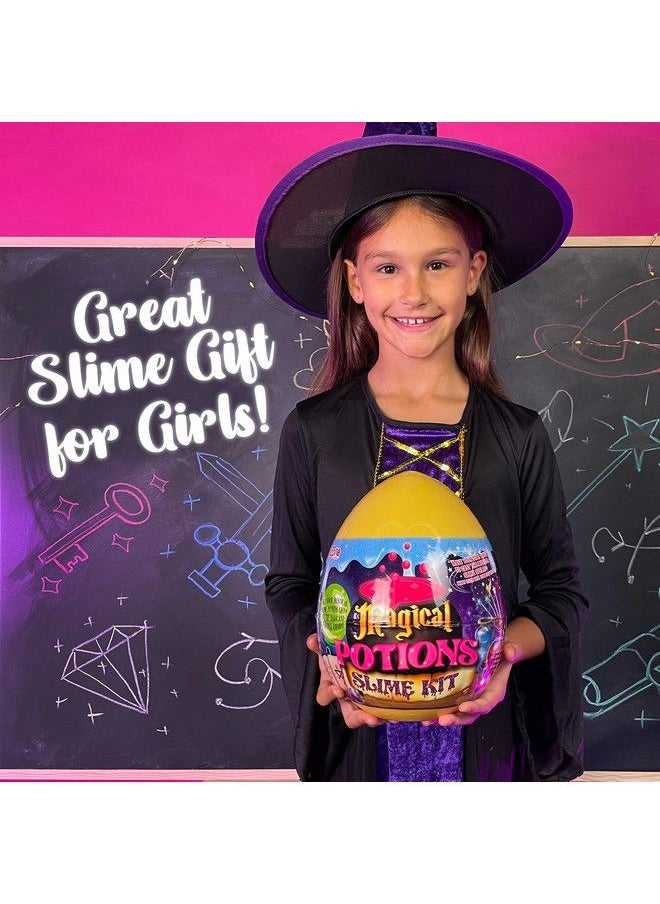 GirlZone Magic Potion Slime Kit For Girls Spellbinding Slime Making Kit To Create 6 Magical Slime Potions And Glow In The Dark Slime For Kids Great Gift Idea And Amazing Slime Kit For Girls 1012  - Image 3