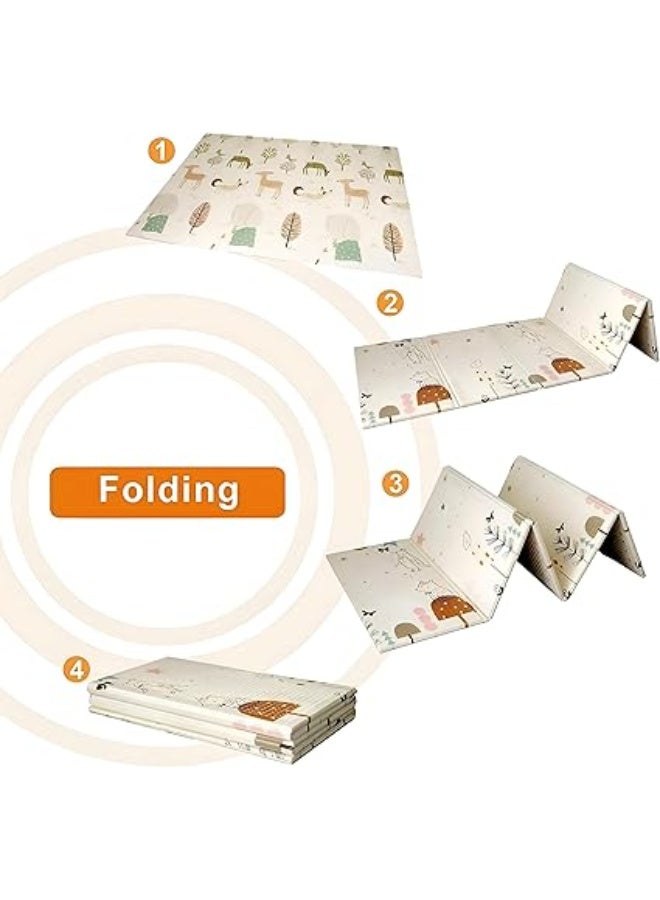 Foldable Foam Play Mat Waterproof Non-Slip Easy Clean Multi Shapes (180 * 200cm) - Image 1