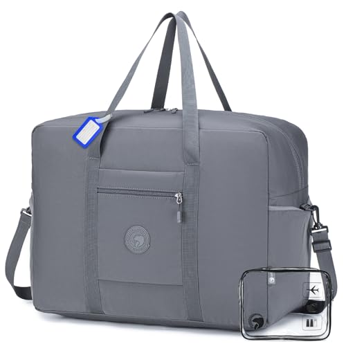 COSCOOA Carry On Luggage 22x14x9 Airline Approved,Lightweight Duffle Bag for Travel, Waterproof Weekender Overnight Bags for Traveling Airplane for Women and Men 40L - Image 1