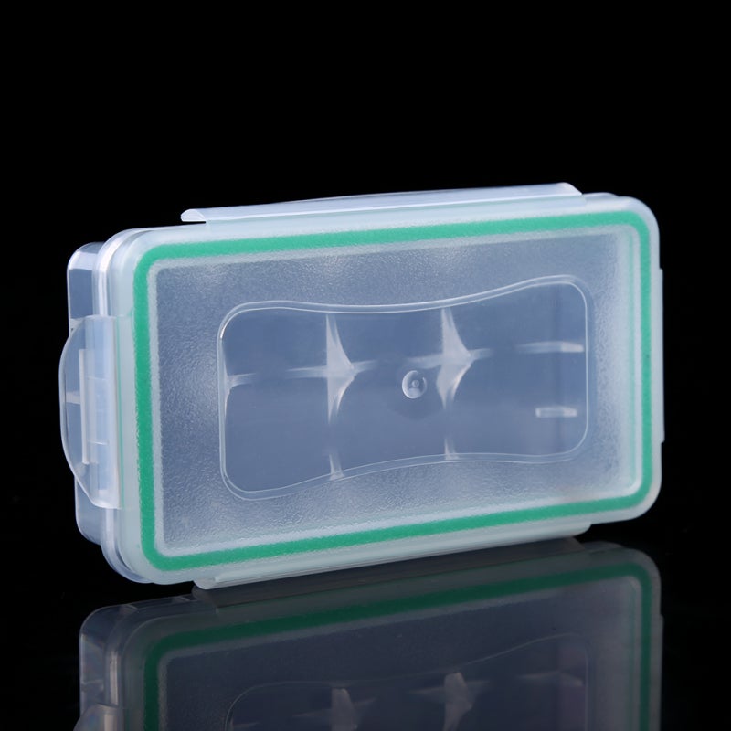 18650 Battery Case Plastic Battery Holder Storage Box - Keep Batteries Organized Protected - Grooves Prevent Sliding for Travel Camping Hiking Home - Image 4