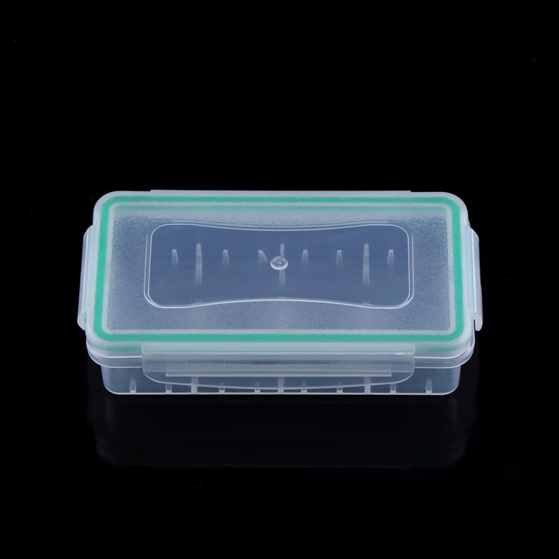 18650 Battery Case Plastic Battery Holder Storage Box - Keep Batteries Organized Protected - Grooves Prevent Sliding for Travel Camping Hiking Home - Image 2