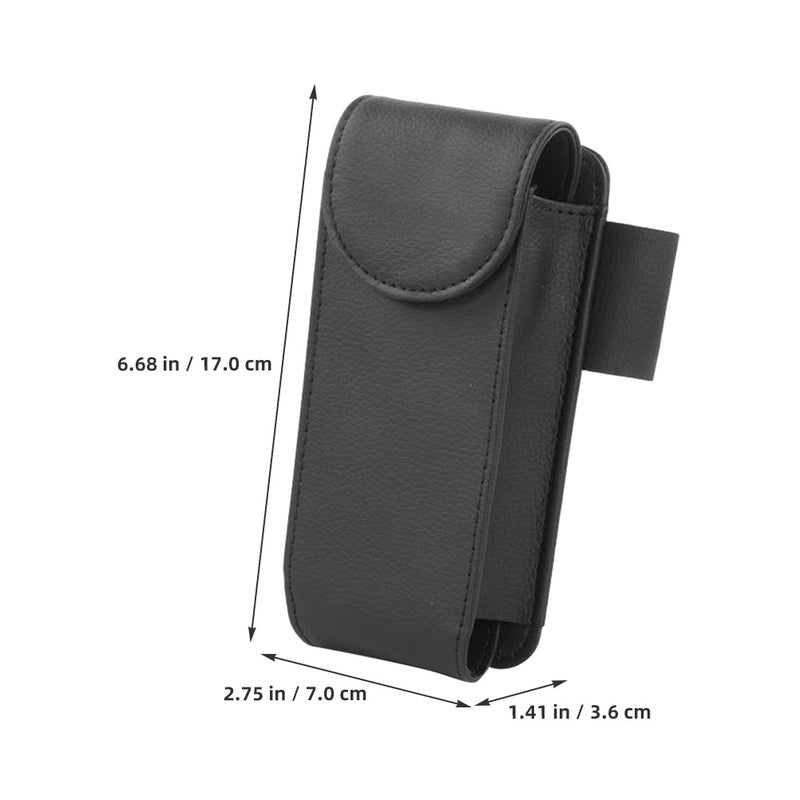 Sunglasses Holder Car Visor Eyeglasses Box Vehicle Sunglasses Box Accessory - Image 3