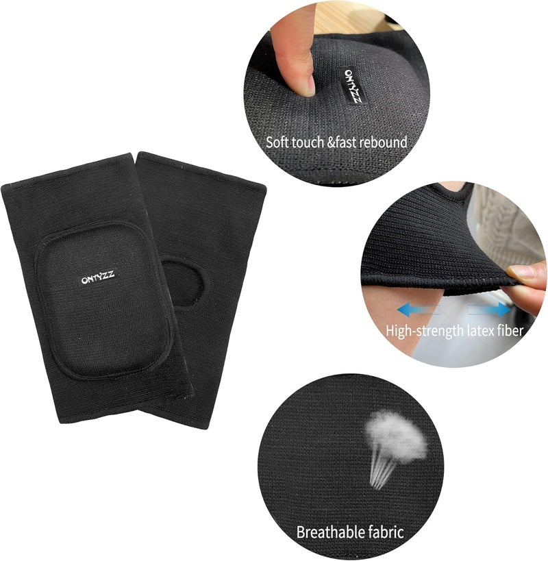 ONTYZZ Kids Elbow Pads Breathable Arm Stretchy Cotton Elbow Pads Elbow Protector for Skiing, Skating, Volleyball, Cycling Sports Safety Gear - Image 2