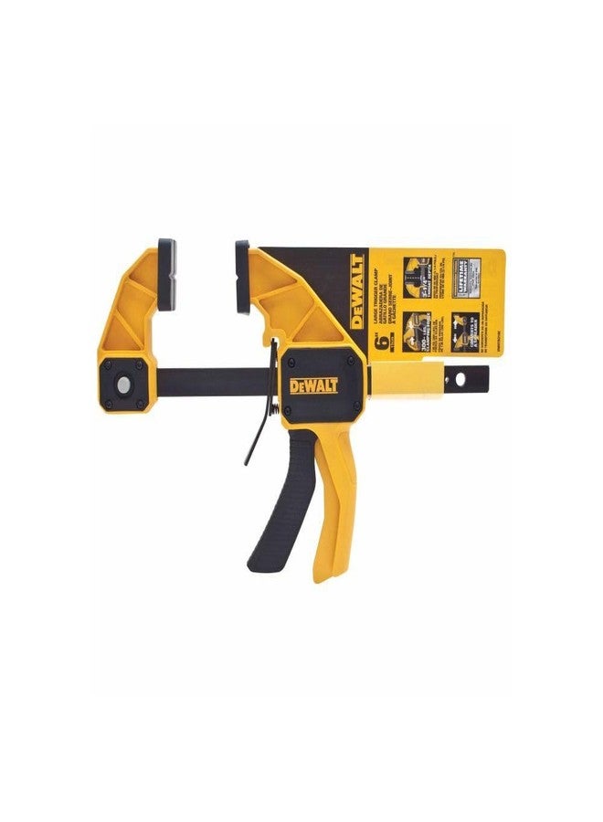 ديوالت مشبك زناد قضيب فولاذي كبير مقاس 6 بوصات من DeWalt DWHT83192 بقوة تثبيت 300 رطل - Image 5