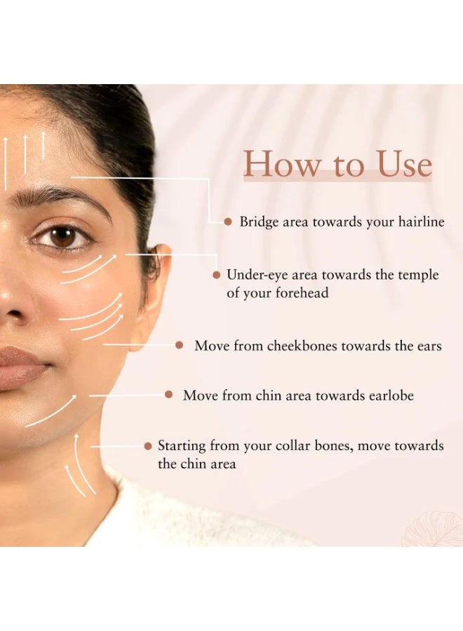 Just Herbs Ayurvedic Kansa Gua Sha: Facial Massage Tool for Radiance, Contouring & Stress Relief - For Men & Women - 144g - Image 4