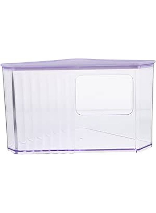 Natural White Hamster Bathing Sand Box For Small Animals Comfortable Digging And Safe Use - Image 1