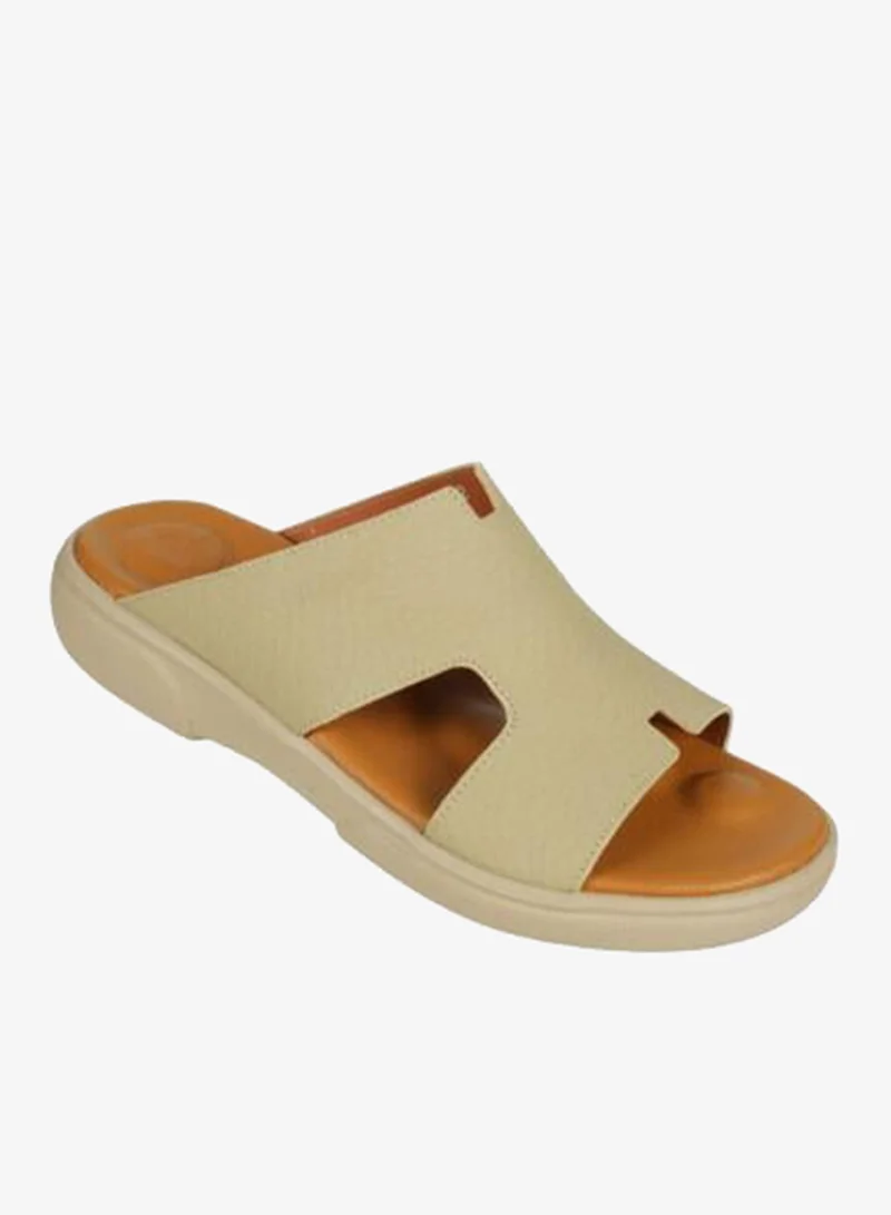 Barjeel Uno Beige 008-3787 Barjeel Uno Mens Arabic Sandals BU005 Beige for Men | Best Price UAE
