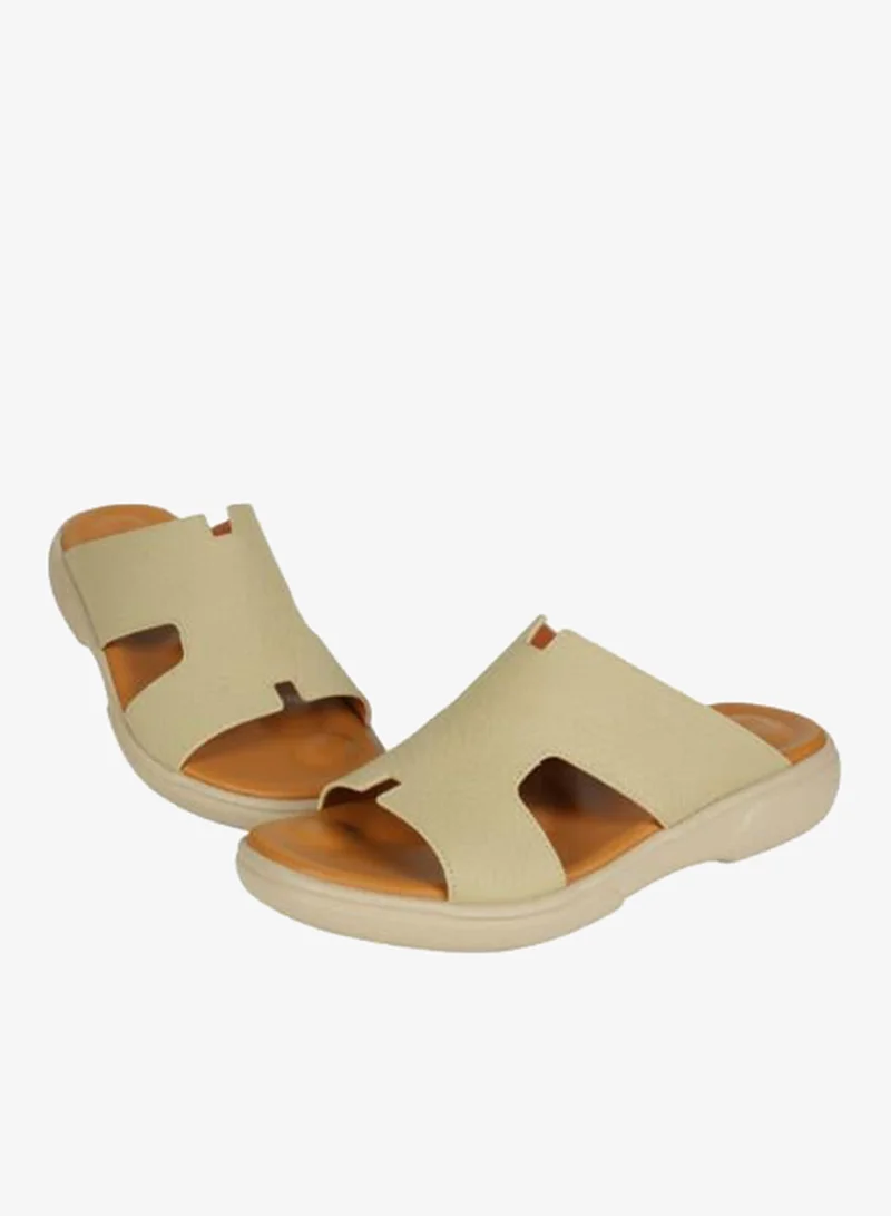 Barjeel Uno Beige 008-3787 Barjeel Uno Mens Arabic Sandals BU005 Beige for Men | Best Price UAE