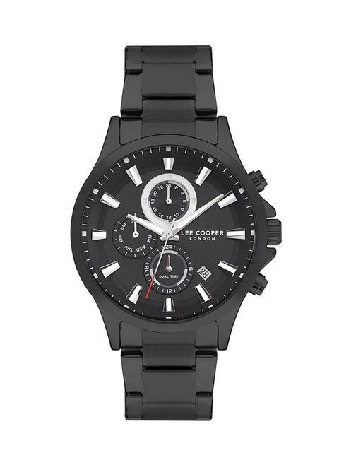 Men's Multi Function Black Dial Watch - LC07362.650