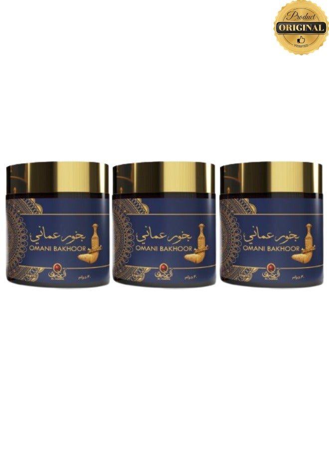 Bakhoor 3 Pieces Bakhoor Omani 30g - Image 1