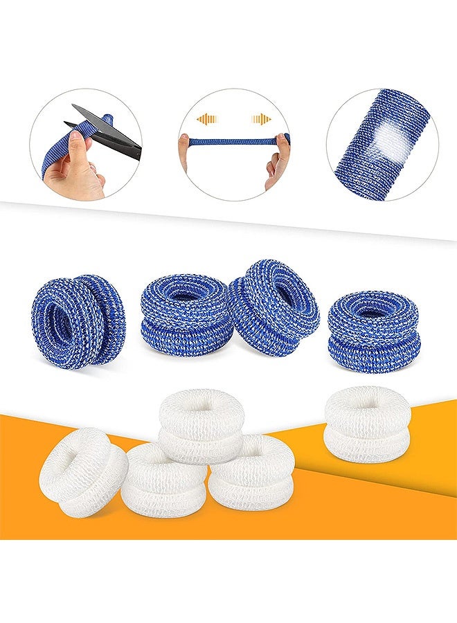 MXN 12 Pcs Finger Bandage - Breathable Finger Strapping Tape for Finger Tips, Breathable Finger Cots Finger Protectors for Finger Sprains Swelling, First Aid Tubular Bandages for Comfort and Wear Resistance - Image 3