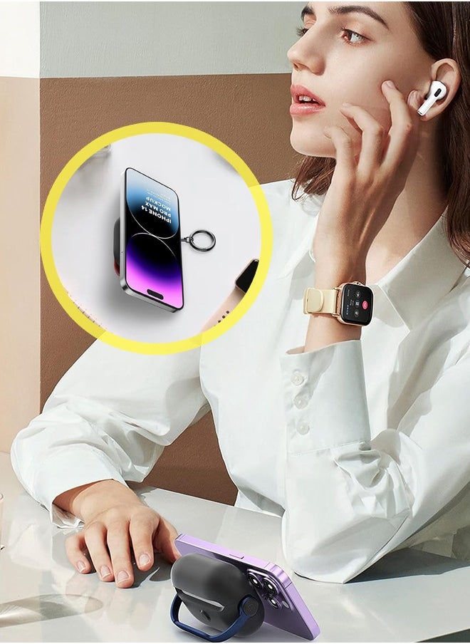 Fazza AirPods Pro 2 Second Generation Protective Case, Creative Musician Headphone Safety Lock Design Protective Case, with Keychain, Compatible with AirPods Pro 2022 Men's and Women's Models, Bule  - Image 5