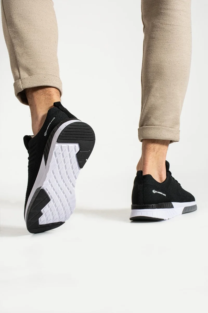 هامر جاك Manaus Black White Unisex Sports Shoes 21200 V2