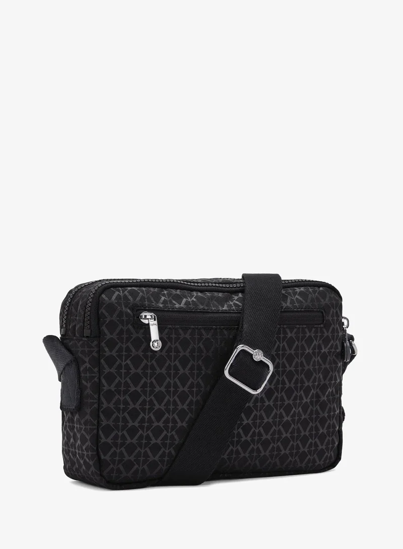 kipling Abanu Female Medium Crossbody Bag - Signature Emb