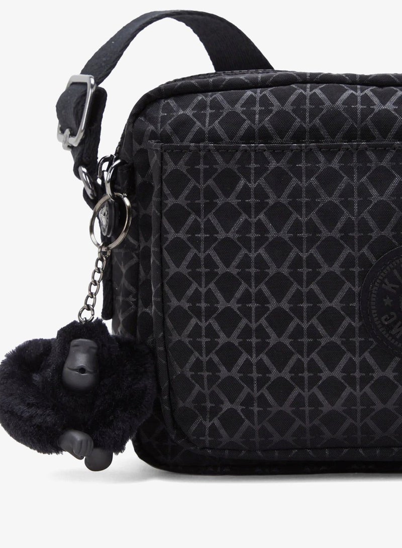 kipling Abanu Female Medium Crossbody Bag - Signature Emb - Image 5