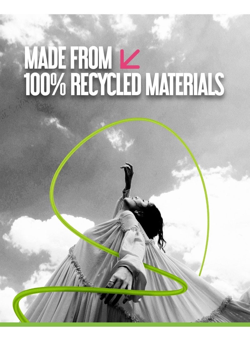 جوس سماعات رأس لاسلكية Juice Cans Pace فوق الأذن - وقت تشغيل يصل إلى 35 ساعة، قابلة للطي، مؤشر بطارية LED، وسائد أذن ناعمة مبطنة، شحن سريع لمدة ساعتين - أسود - Image 5