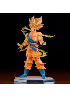 Trunkin Trunkin | DBZ Son Goku Super Saiyyan 2 Rage Action Figure | PVC Multicolor Anime Figurine | Weeb Manga Collectible Model Toy Standie | 15 Cms  - Image 1
