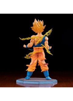 Trunkin Trunkin | DBZ Son Goku Super Saiyyan 2 Rage Action Figure | PVC Multicolor Anime Figurine | Weeb Manga Collectible Model Toy Standie | 15 Cms  - Image 2