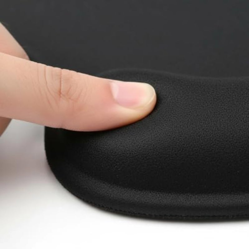 Ergonomic Mouse Pad with Wrist Rest, Gel Wrist Support Mousepad, Pain Relief Laptop Computer Mouse Pad, Non-Slip Mouse Pads for Office Home - Image 5