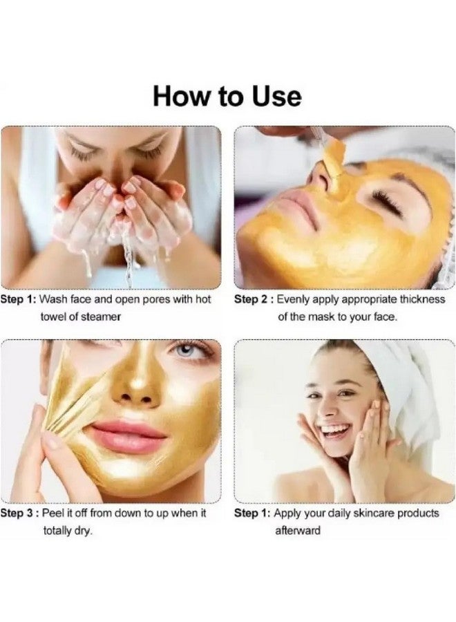 Lui Pui LUIPUI Gold Collagen Essence Peel Off Mask 150ml - Anti-Aging, Hydrating & Firming Face Mask for Glowing, Youthful Skin - Image 2