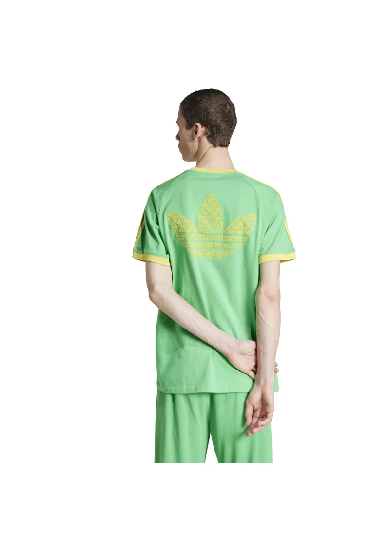 اديداس adidas Q2 MONOGRAM CAL Green Originals Men T-SHIRTS
