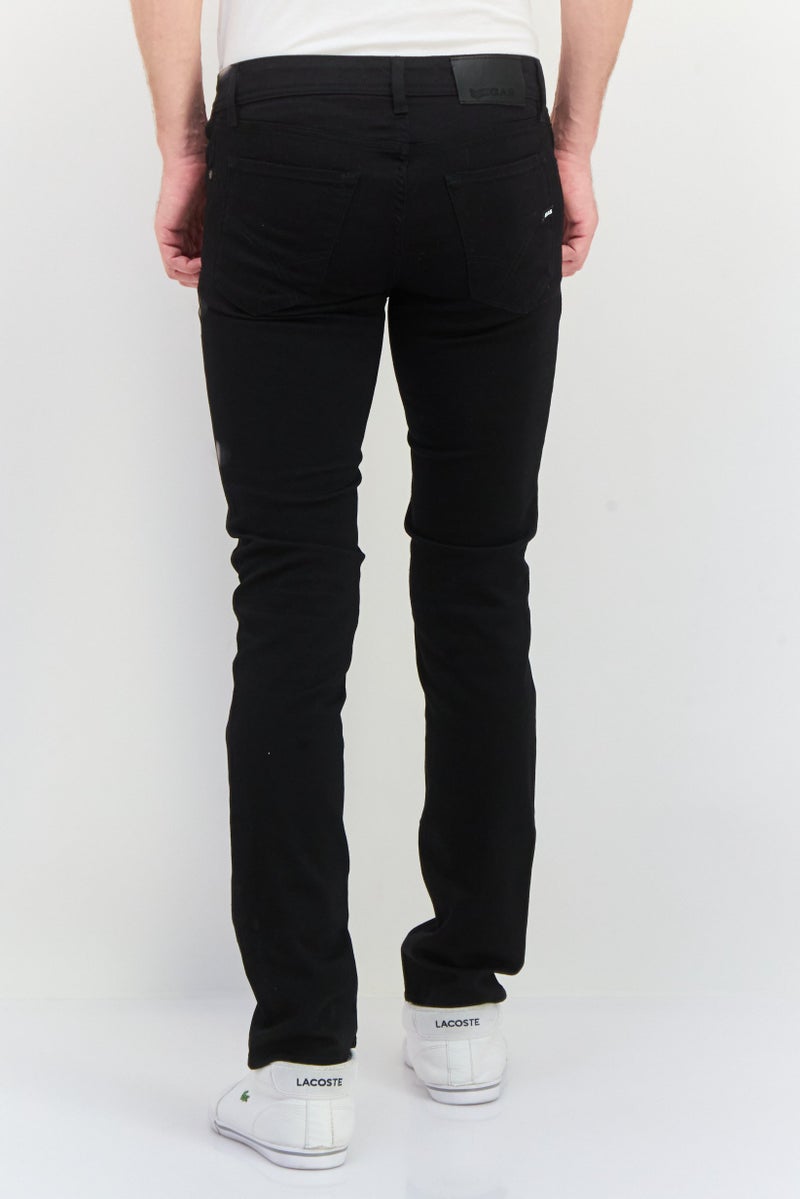 GAS جينز ألبرت الأسود للرجال بقصة ضيقة وقابل للتمدد - Image 2