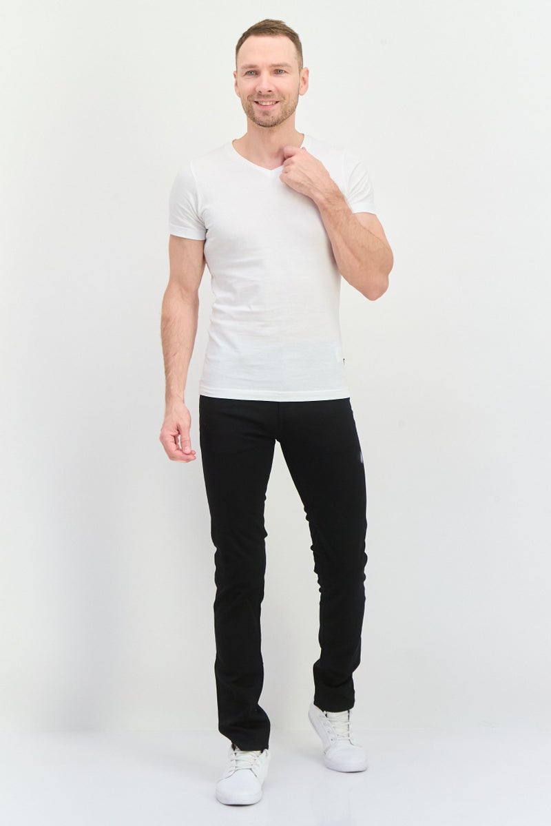 GAS جينز ألبرت الأسود للرجال بقصة ضيقة وقابل للتمدد - Image 3