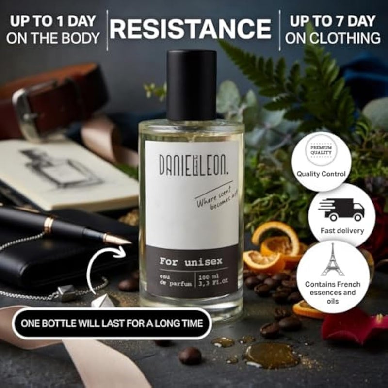 Daniel Leon DL‑U02 Unisex Perfume – 100ml | Inspired by Kirke – Long‑Lasting Fragrance - Image 5