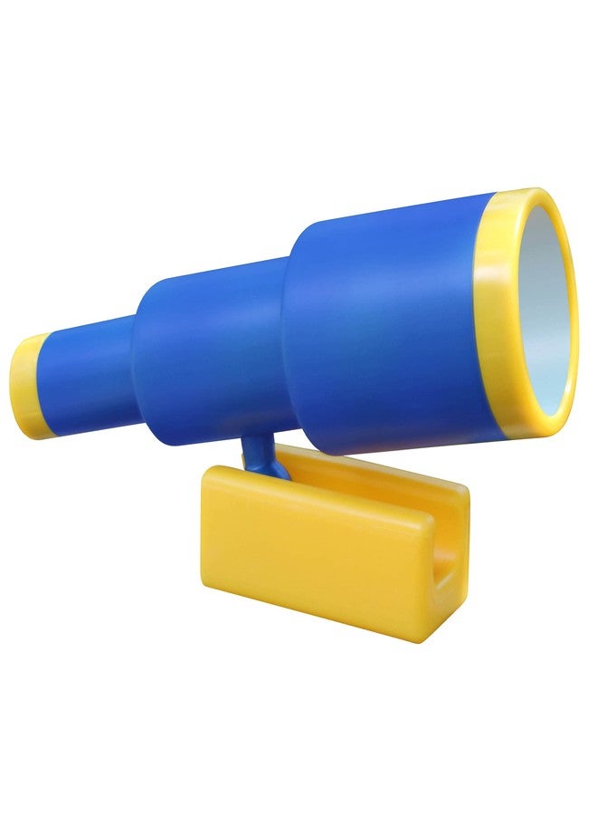 Jungle Gym Kingdom Playground Accessories - Pirate Ship Telescope for Kids - Plastic Attachment for Treehouse, Outdoor Playhouse, Playset, Backyard Swing Set (Blue) - Image 1